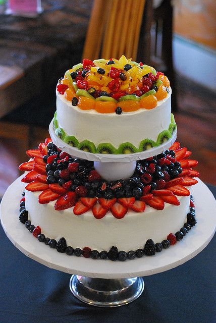 Création cake design aux teintes douces